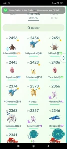 Lvl 40 Com Lendários hundos,1.6M De Dust, Preço negociável - Pokemon GO