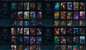 Conta de Lol 257 Skins Gold 4 + Valorant Skins (+e-mail) - League of Legends