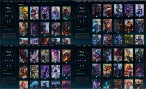 Conta de Lol 257 Skins Gold 4 + Valorant Skins (+e-mail) - League of Legends