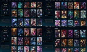 Conta de Lol 257 Skins Gold 4 + Valorant Skins (+e-mail) - League of Legends