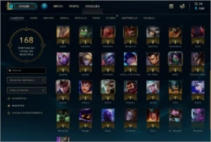 CONTA DIAMANTE 1 MMR ALTO - League of Legends LOL