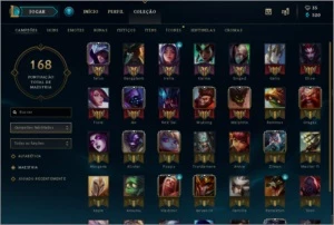 CONTA DIAMANTE 1 MMR ALTO - League of Legends LOL