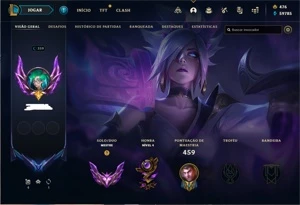 Conta mestre lol 187 skins todos os champs - League of Legends