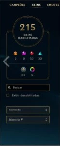 Conta - League of Legends - Todos Champs menos Rakan e Pyke LOL