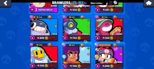 Conta Brawl Stars 36k de trofeús