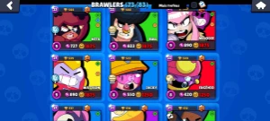 Conta Brawl Stars 36k de trofeús