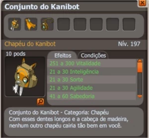 set Kanibot completo (SPIRITIA) - Dofus