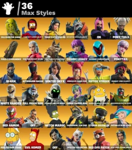 >>Conta Fortnite | 118 Skins | Genos | Spider-Gwen