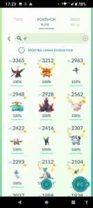 vendo Conta lvl 67 - Pokemon GO