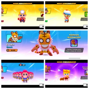 Conta Reroll Squad Busters - Brawl Stars