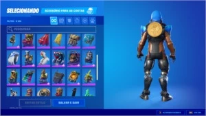 Conta FORTNITE skins, herois, C/salve o mundo 1.600Vbucks
