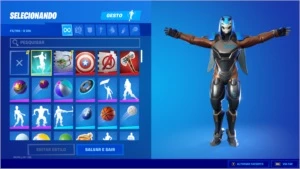 Conta FORTNITE skins, herois, C/salve o mundo 1.600Vbucks