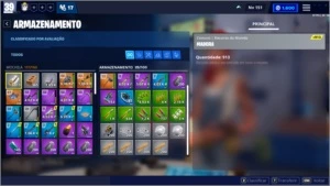 Conta FORTNITE skins, herois, C/salve o mundo 1.600Vbucks