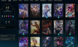 Conta mestre - League of Legends LOL