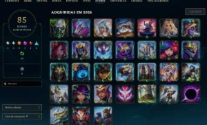 Conta mestre - League of Legends LOL