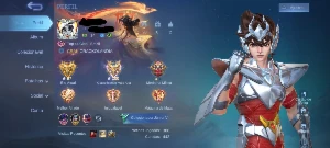 Conta Mobile Legends 33 Heróis + Honra Imortal + 23 Skins