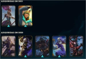 Conta de lol Diamond 4 62% de winrate - League of Legends