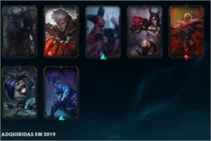 Conta de lol Diamond 4 62% de winrate - League of Legends