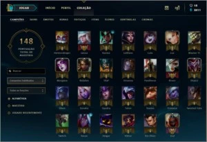 CONTA DIAMANTE 4 (MMR BOM) - League of Legends LOL