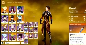 Genshin Impact conta Eula + Canção dos Pinhos+Zhongli AR10