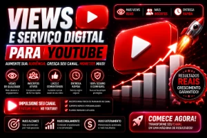 Serviço Digital Views -YT -Melhor pacote
