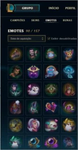 Conta league of legends Grão mestre LOL
