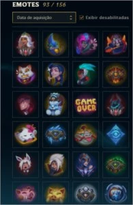 Conta league of legends Grão mestre LOL