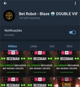 Robô da BLAZE + AVIATOR + OUTROS CANAIS VIP