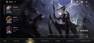 Conta com 112 Skins Wild Rift - League of Legends: Wild Rift LOL WR