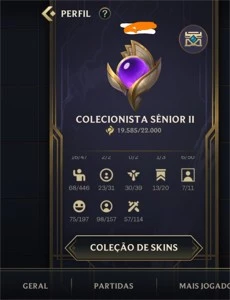 Conta com 112 Skins Wild Rift - League of Legends: Wild Rift LOL WR