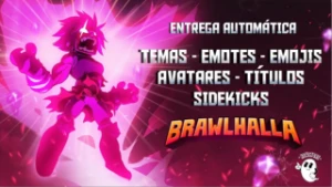 Brawlhalla - Temas - Titulos - Emotes - Avatares - Sidekick