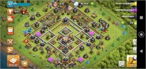 Clash of clans CV 11 Full só falta alguns muros