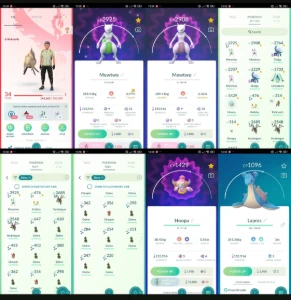 Lvl 34 | Shiny Mewtwo + Mewtwo + Dialga T010