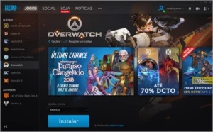 Conta Blizzard com overwatch barato