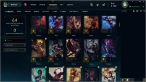 Conta Platina 4 - League of Legends LOL