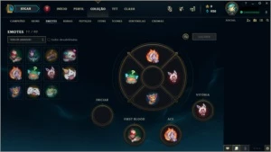 Conta Platina 4 - League of Legends LOL