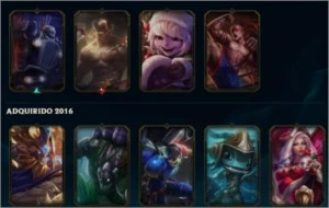 Conta ex platina 5 pra fazer md10 - League of Legends LOL