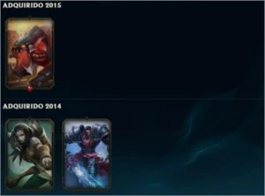 Conta ex platina 5 pra fazer md10 - League of Legends LOL
