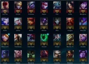 Conta ex platina 5 pra fazer md10 - League of Legends LOL