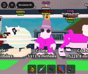 Conta de roube um brainrot - Roblox