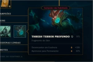 Conta League Of Legends LOL