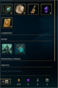 Conta League Of Legends LOL