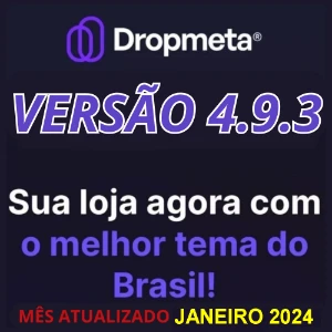 Tema Dropmeta 4.9.3 Versão Atualizada Janeiro 2024  Shopify - Others