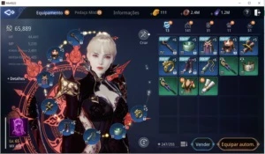 Conta mir4 lvl 65 69k power