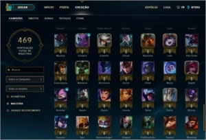 Platina 3, 194 Skins, 37K EA - League of Legends LOL
