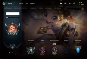 V>Conta Lol elo P2 com 283 skins - League of Legends
