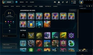 CONTA COM SKINS DA SONA E MAIS 1750 RP, GASTOS MAIS DE 100 - League of Legends LOL