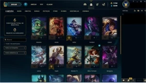 CONTA COM SKINS DA SONA E MAIS 1750 RP, GASTOS MAIS DE 100 - League of Legends LOL