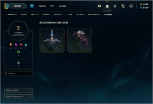 🥇CONTA GOLD 1🥇     🔴 KATARINA RAINHA DE BATALHA🔴 - League of Legends LOL
