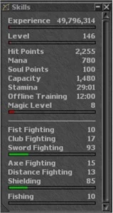 Tibia EK 146 (Pacera)